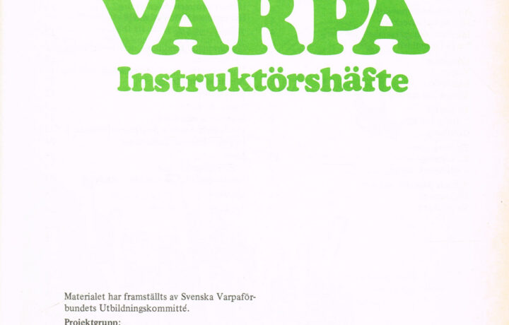 Varpa instruktionshäfte, sida 3